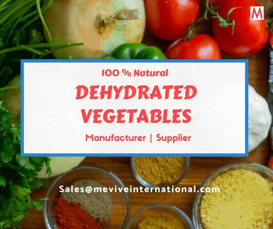 dehydrated vegetables products